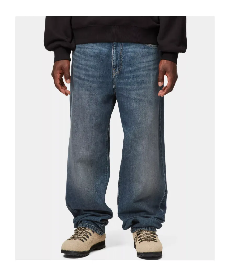 Aaron Logo Patch Jeans