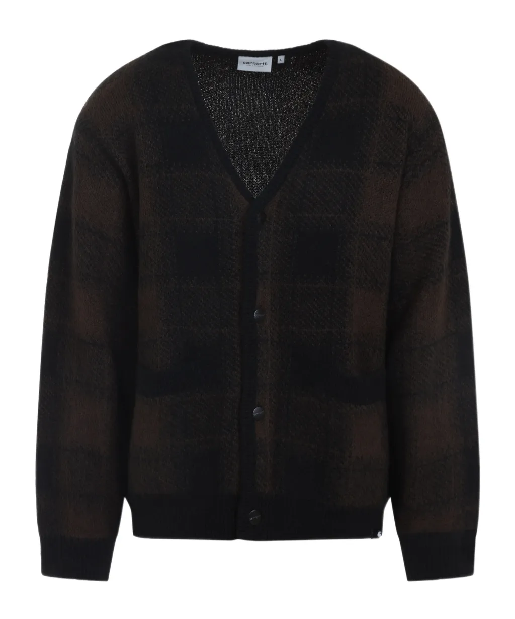 Long-Sleeved Knitted Cardigan