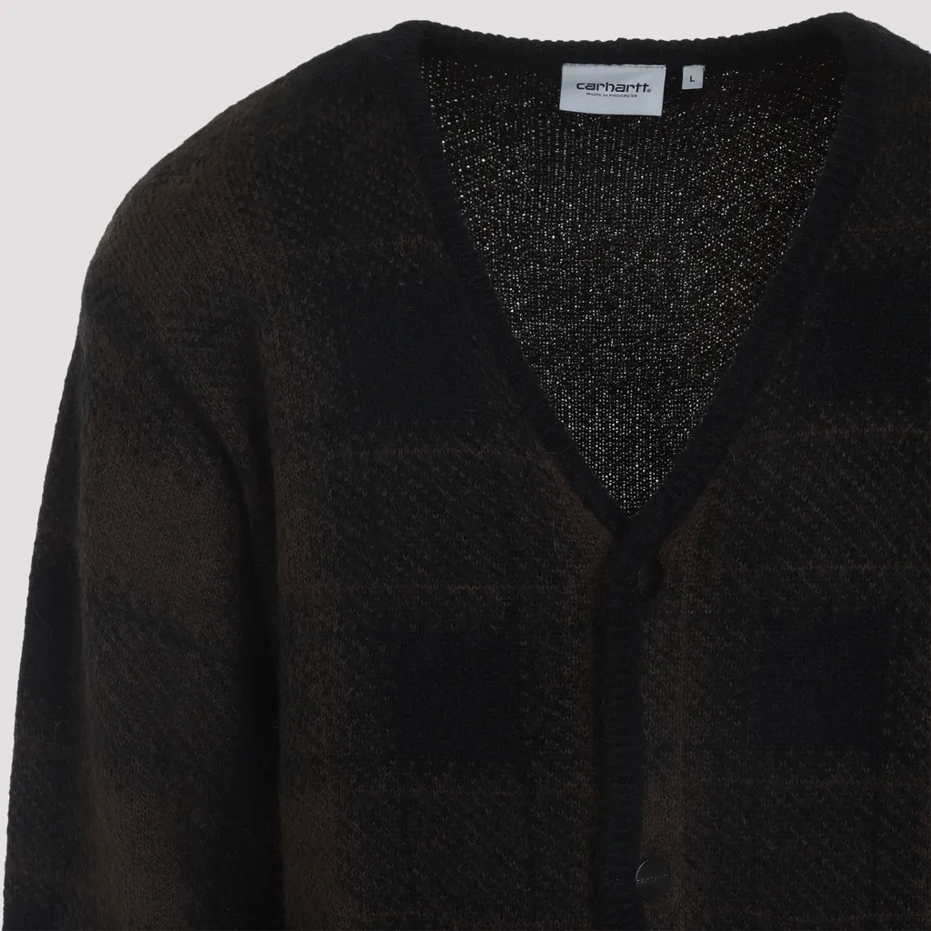 Long-Sleeved Knitted Cardigan