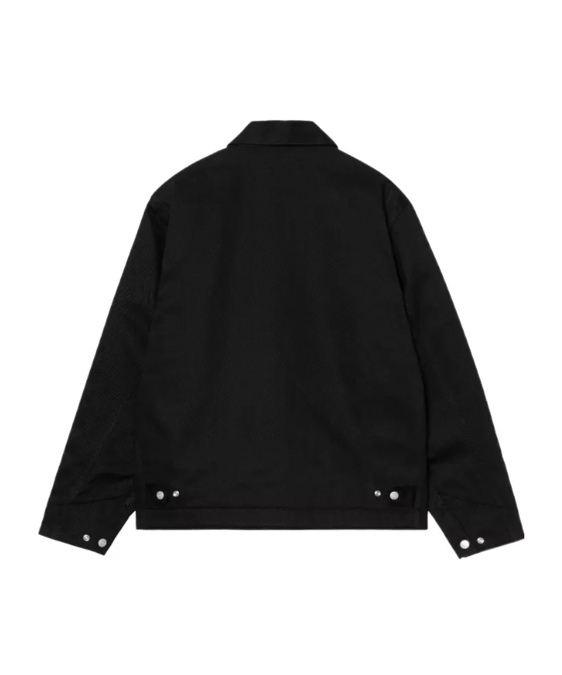 Logo Embroidered Zip-Up Jacket