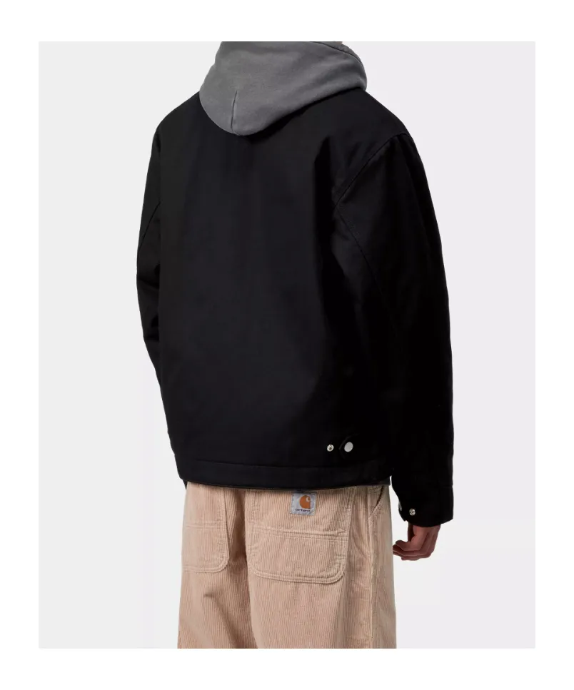 Logo Embroidered Zip-Up Jacket