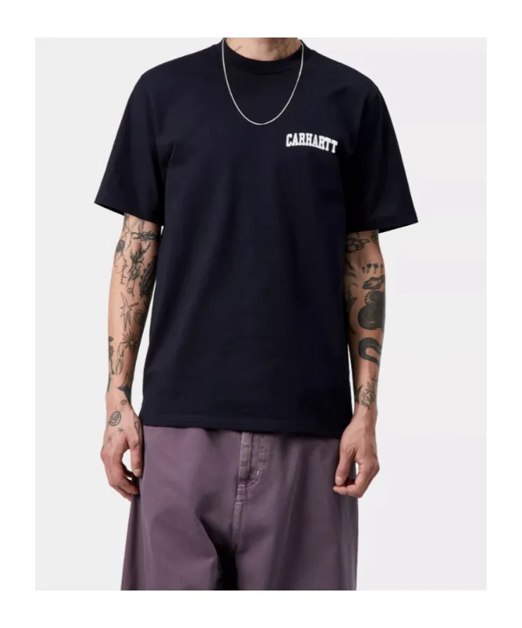 S/S University Script T-Shirt
