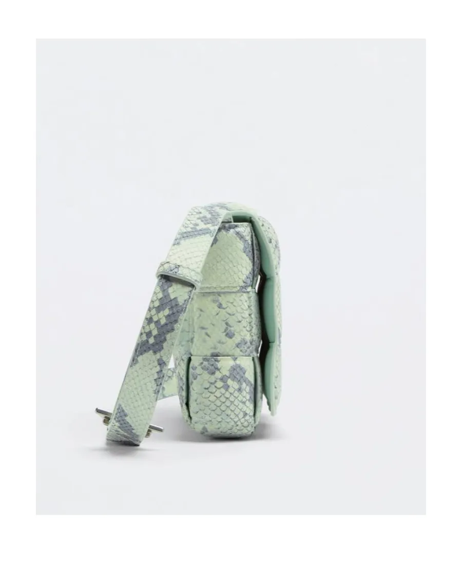 Padded Cassette Printed Crossbody Bag