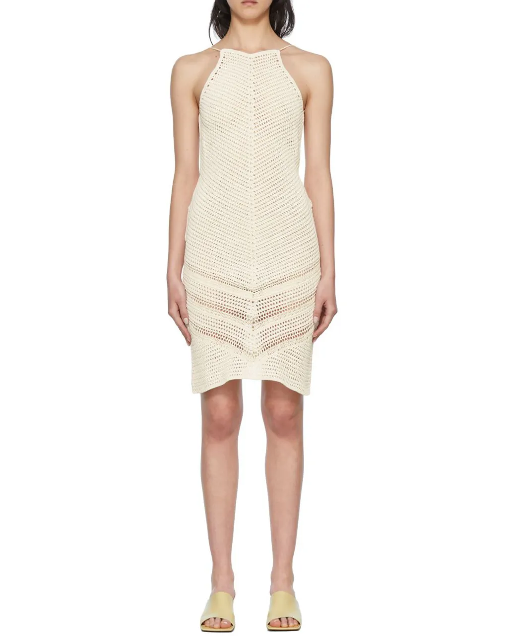 Sleeveless Knitted Dress