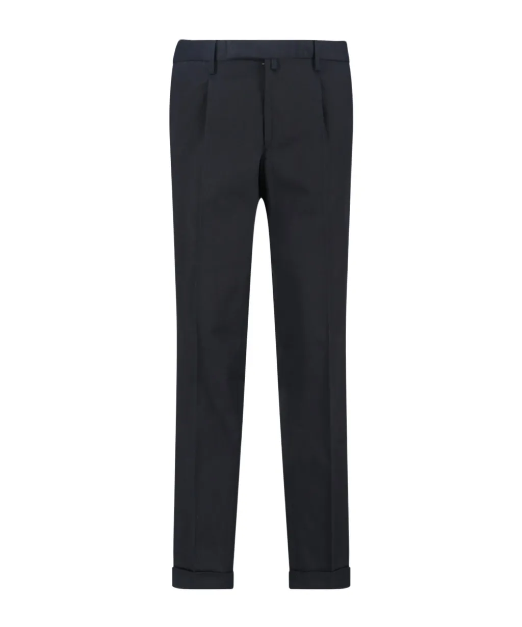 Casual Pants With Belt Loops