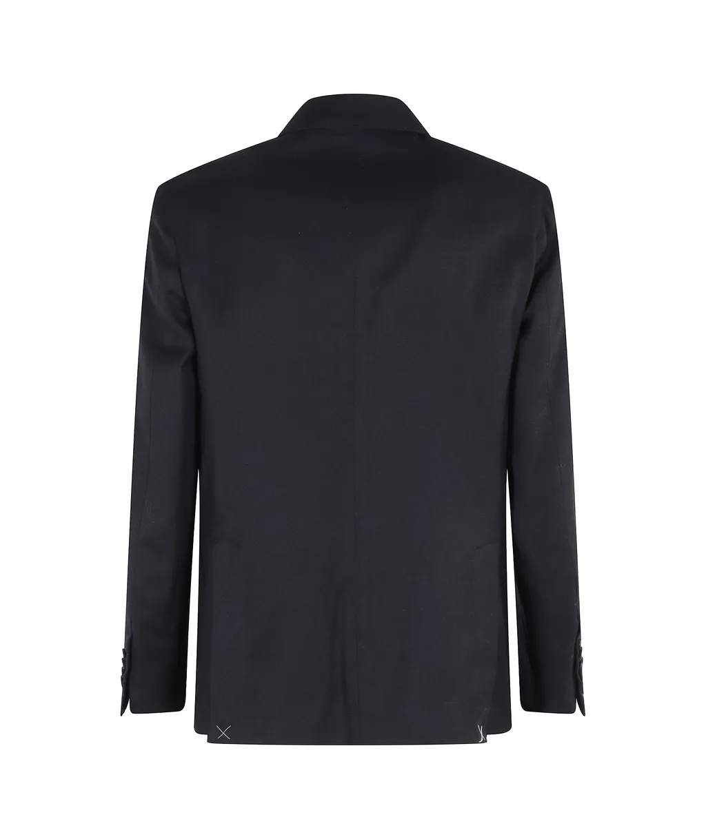 Wool Single-Breasted Jacket