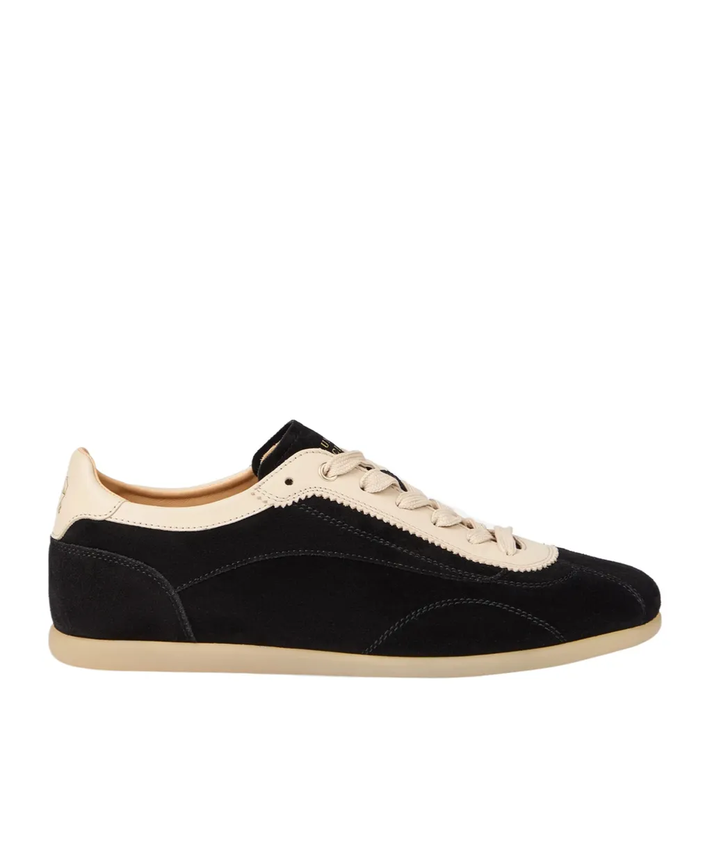 Suede Panelled Sneakers
