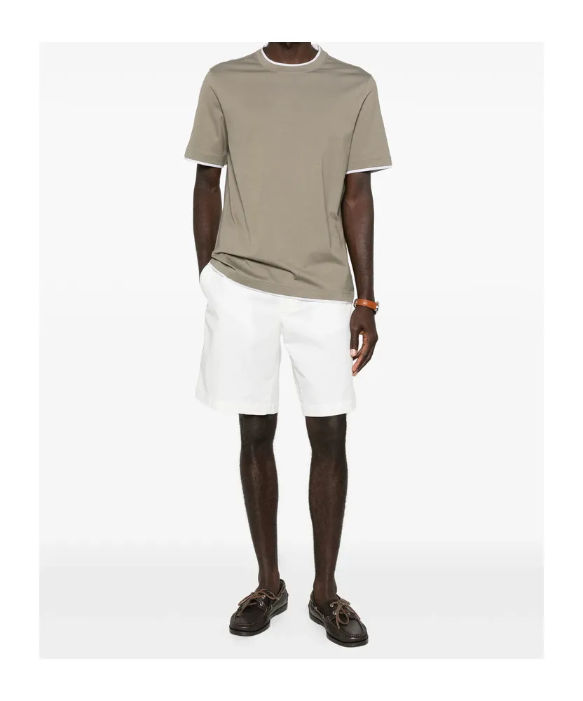 Contrast-Trim T-Shirt