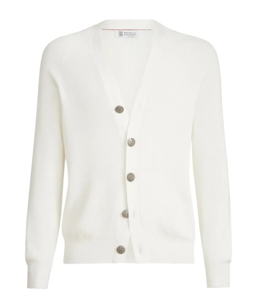 English Rib Raglan Cardigan