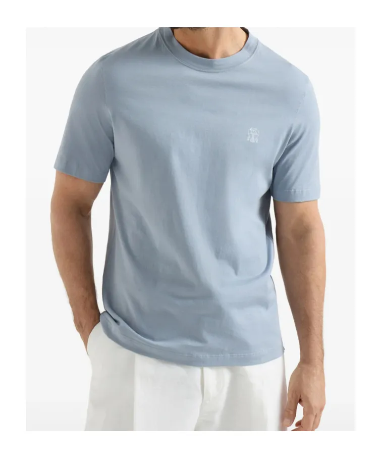 Crew-Neck Logo-Detail T-Shirt