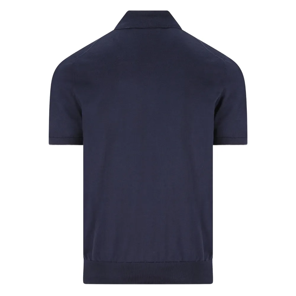 Embroidered-Logo Polo Shirt