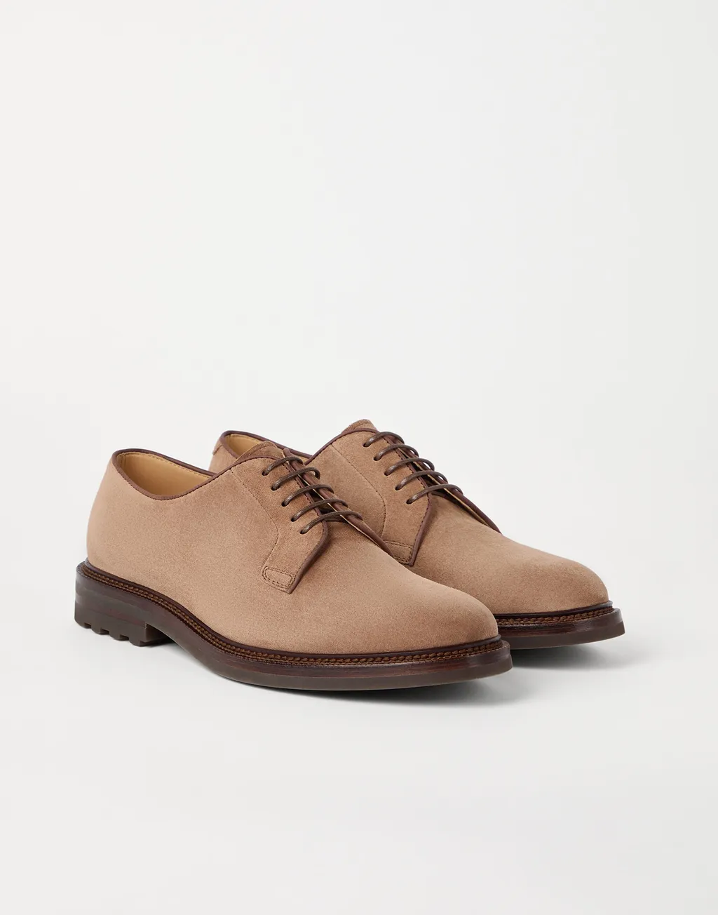 Suede Lace-Up Shoes