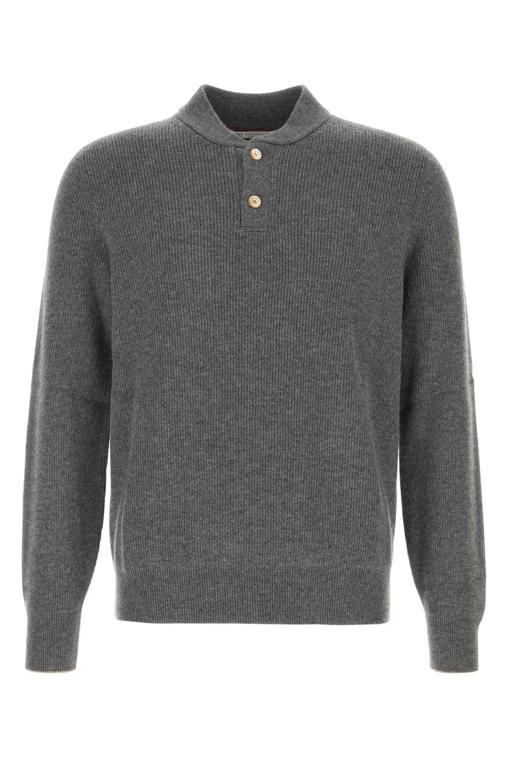 Long-Sleeved Knitted Jumper