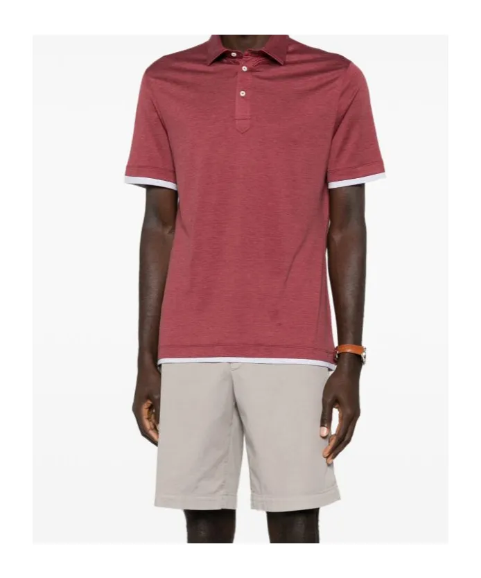 Short-Sleeved Polo Shirt