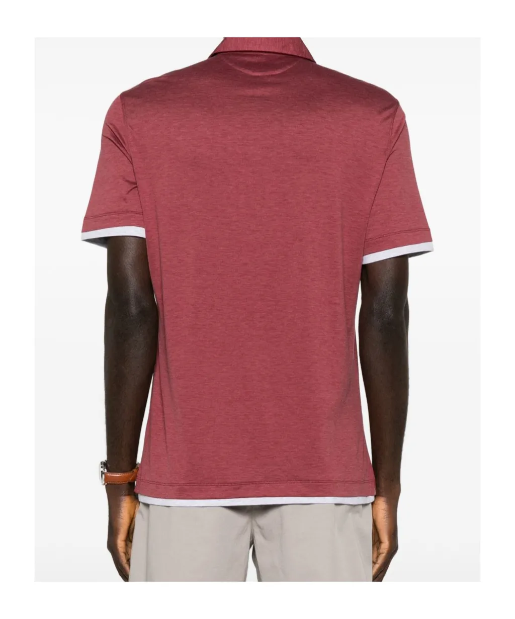 Short-Sleeved Polo Shirt