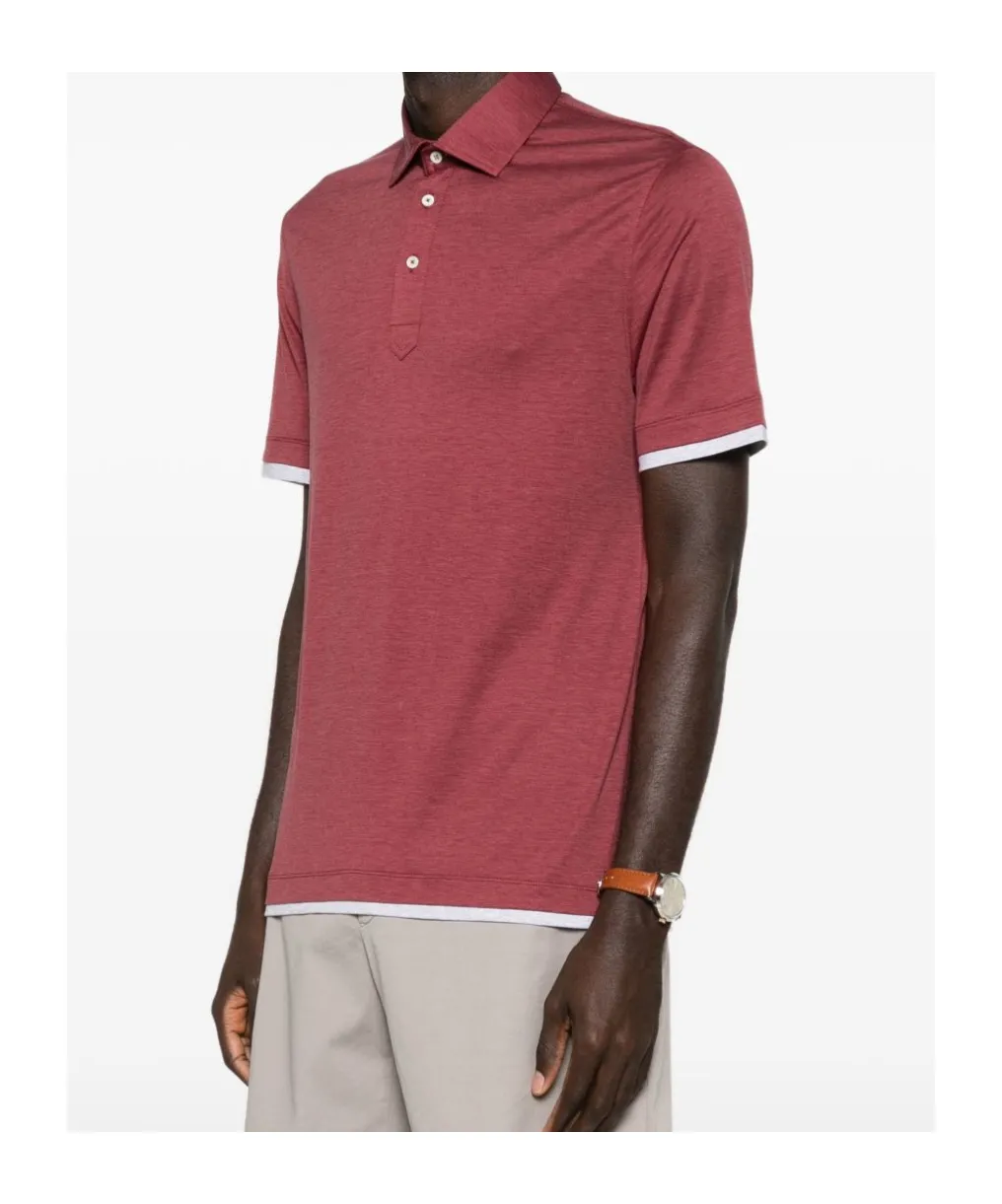 Short-Sleeved Polo Shirt