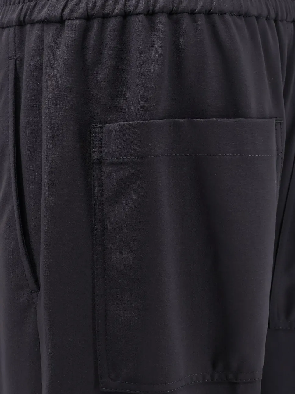 Elastic Waist Casual Pants