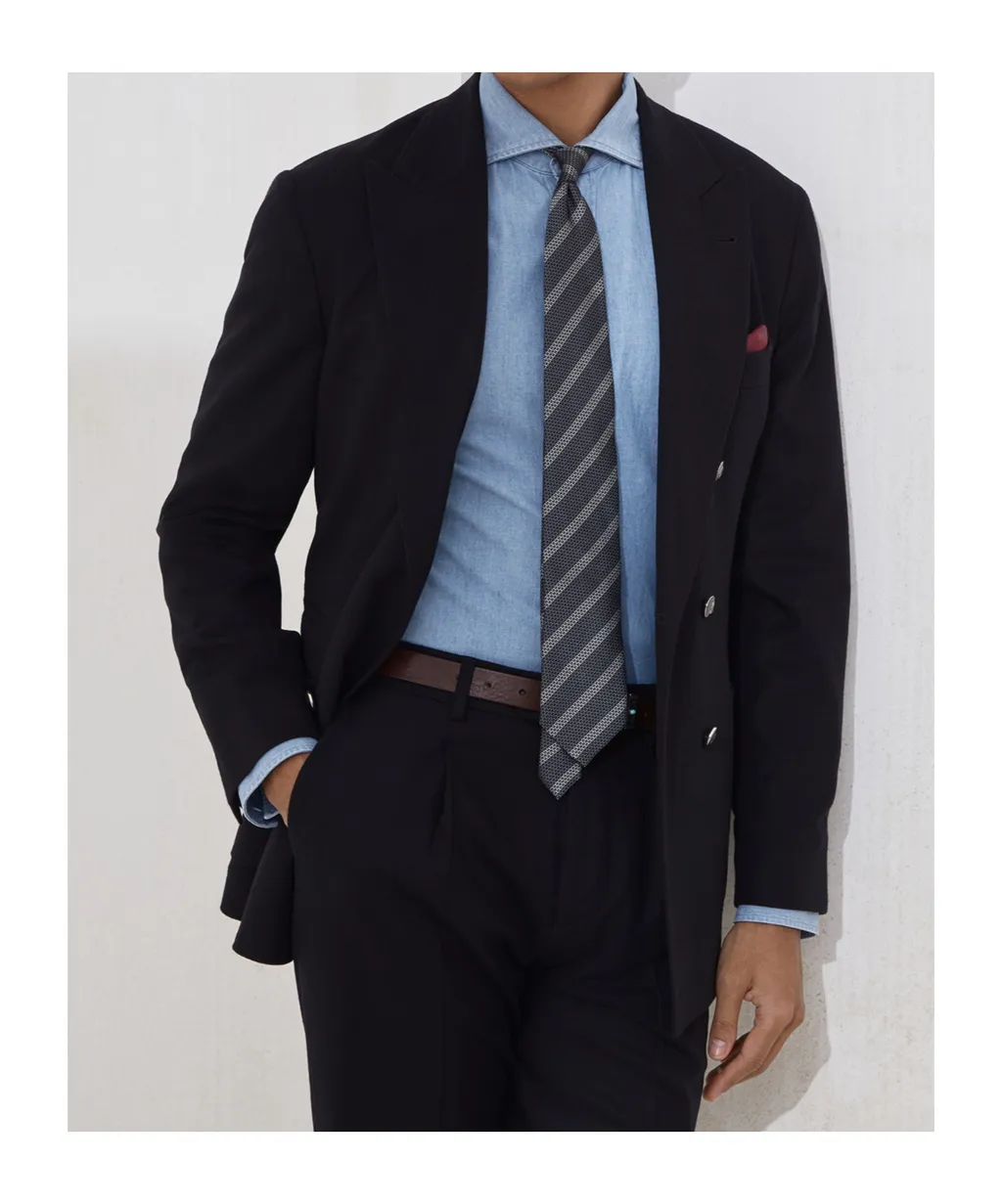 Double-Breasted Blazer