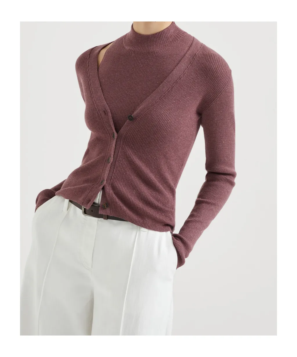 Long-Sleeved Cardigan