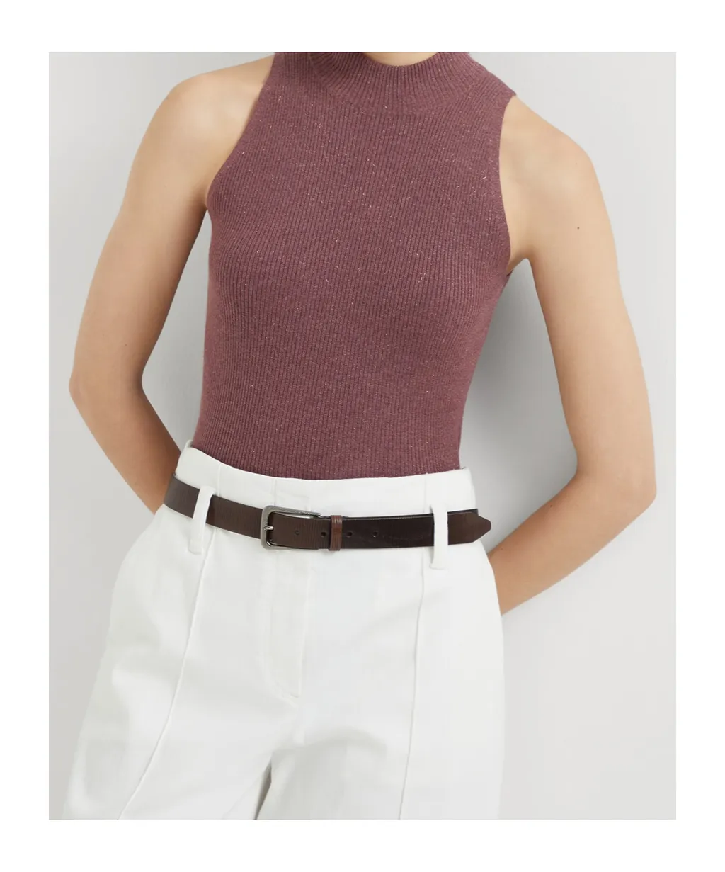 Sleeveless Knitted Vest