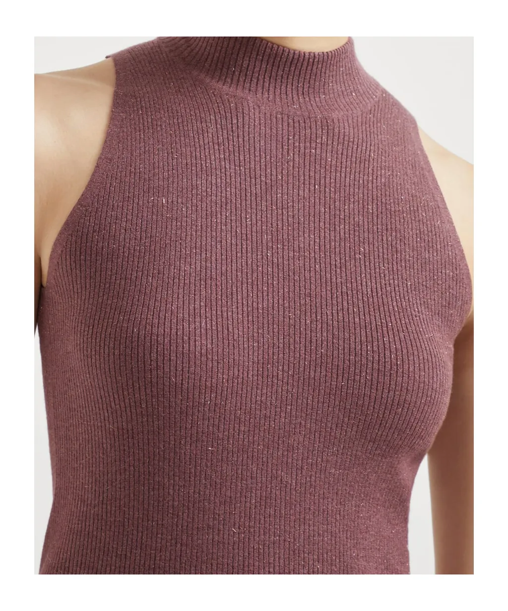 Sleeveless Knitted Vest