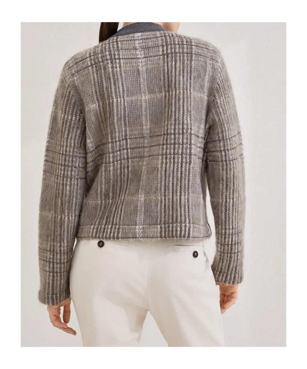 Jacquard Cardigan