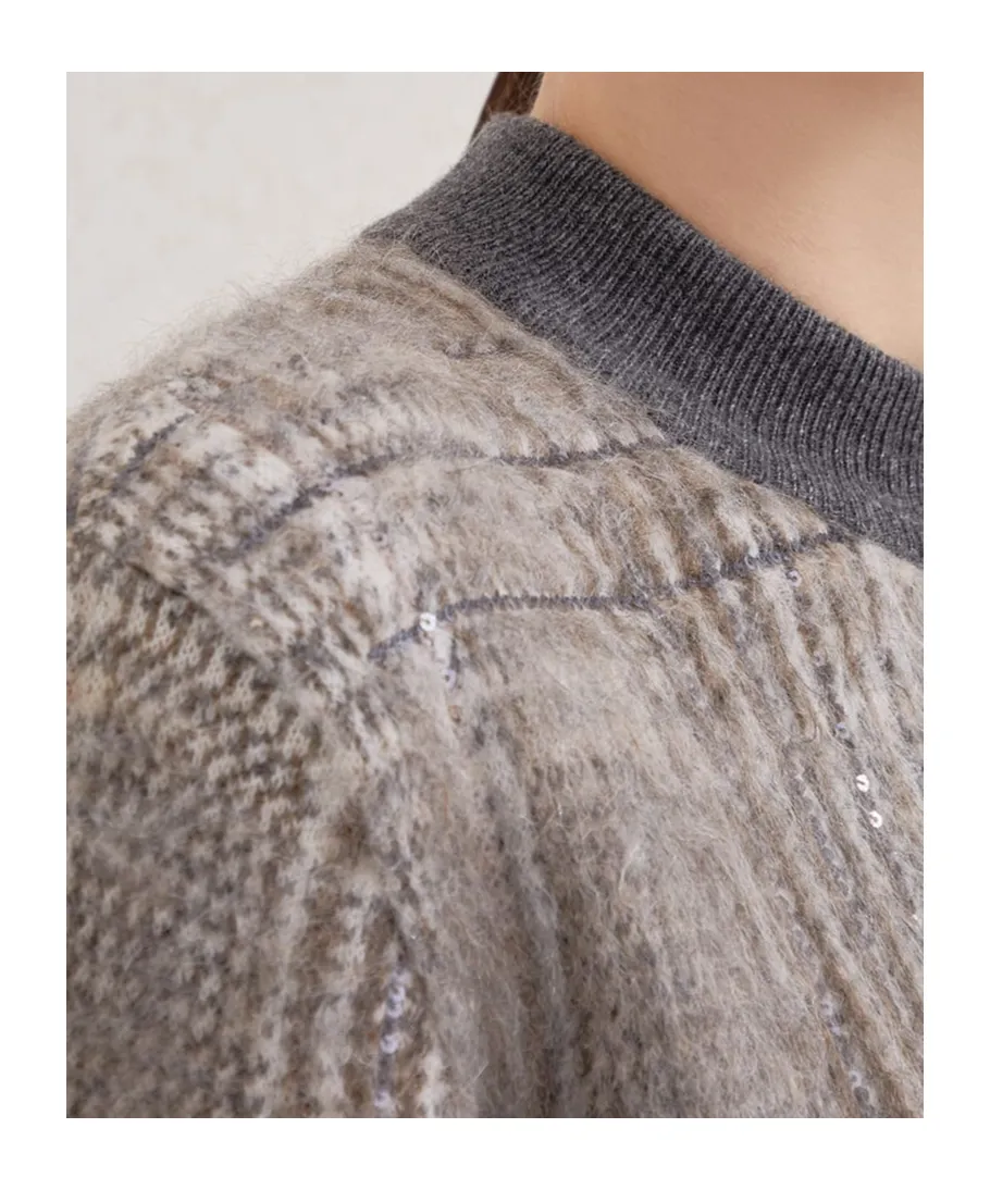Jacquard Cardigan