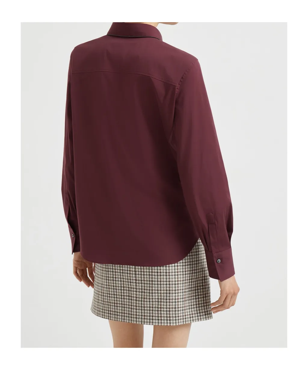 Lapel Long Sleeve Shirt