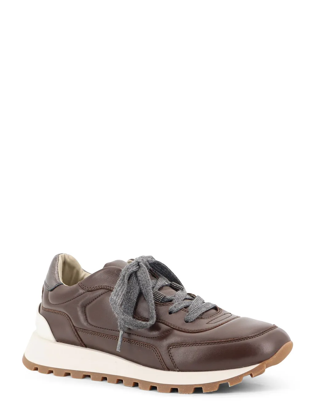 Round Toe Low-Top Sneakers