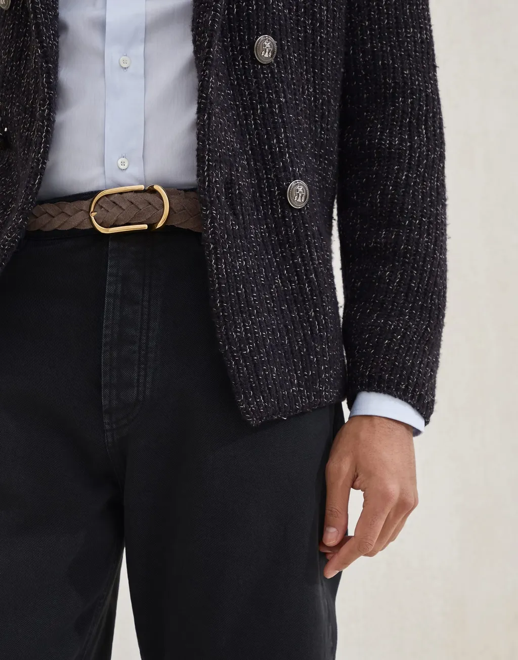 Logo Patch Straight-Leg Jeans