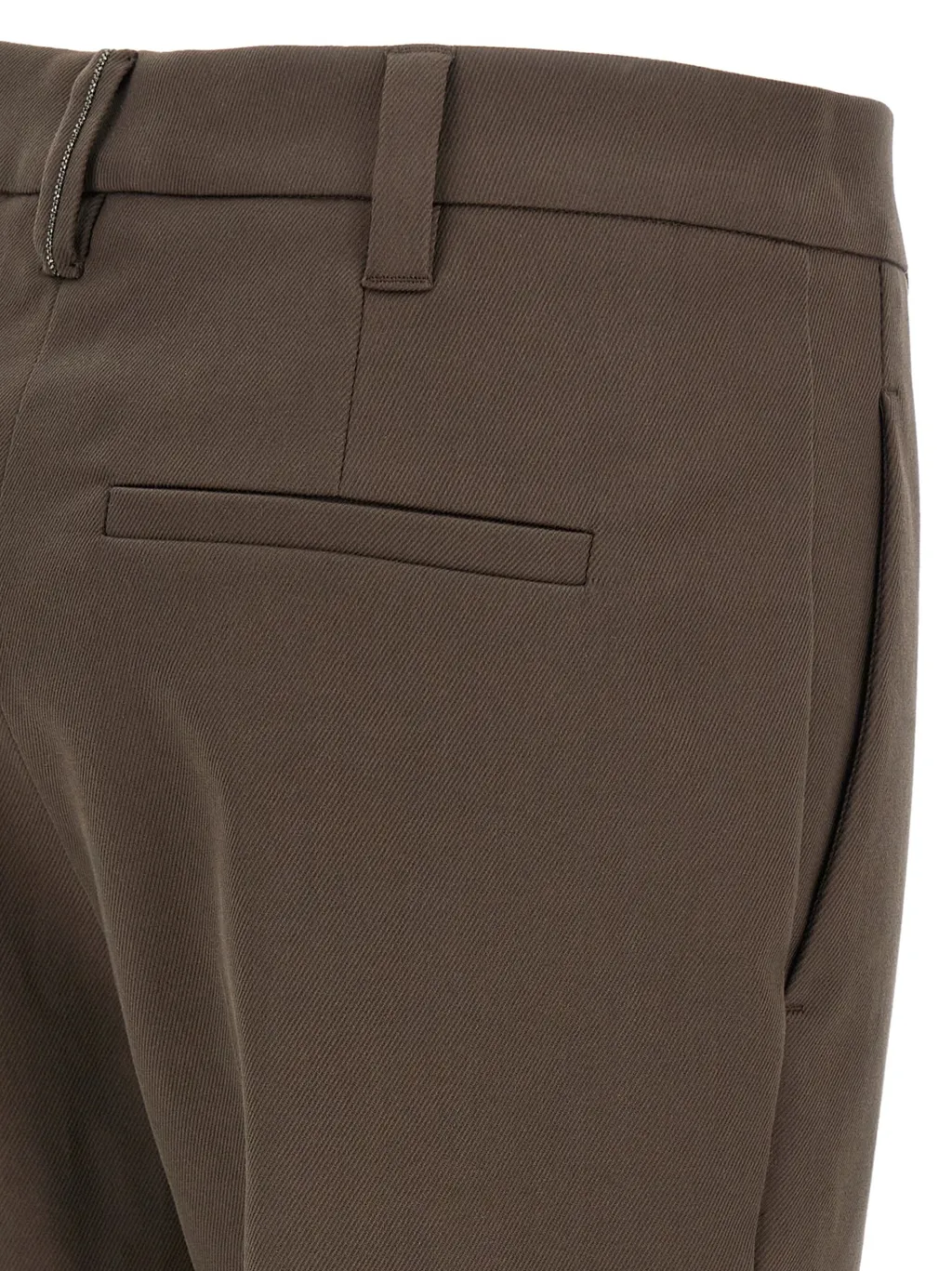 Monile-Detail Trousers