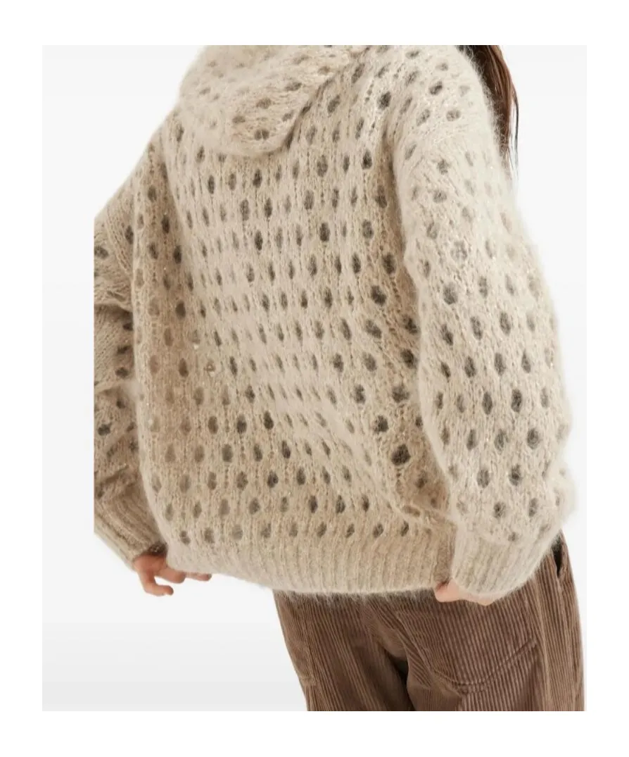 Zip-Up Hooded Cardigan