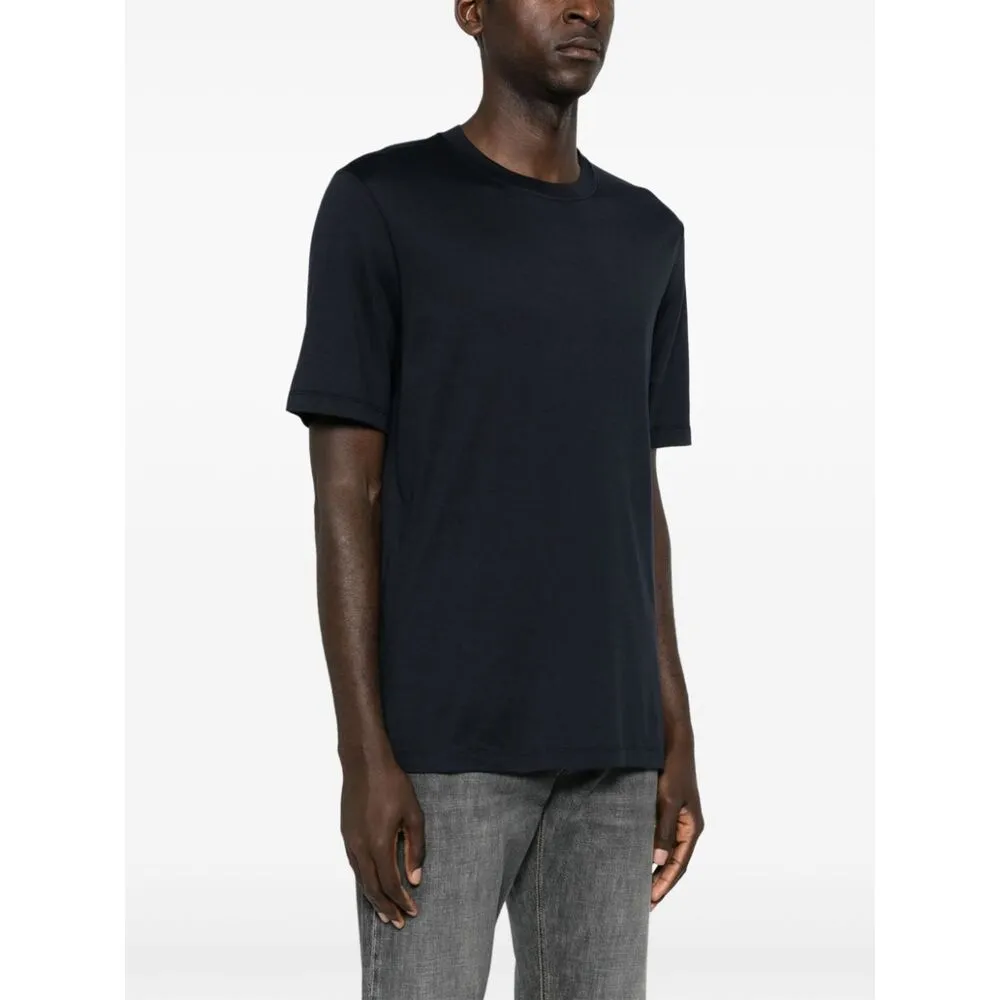 Crewneck Straight Hem T-Shirt