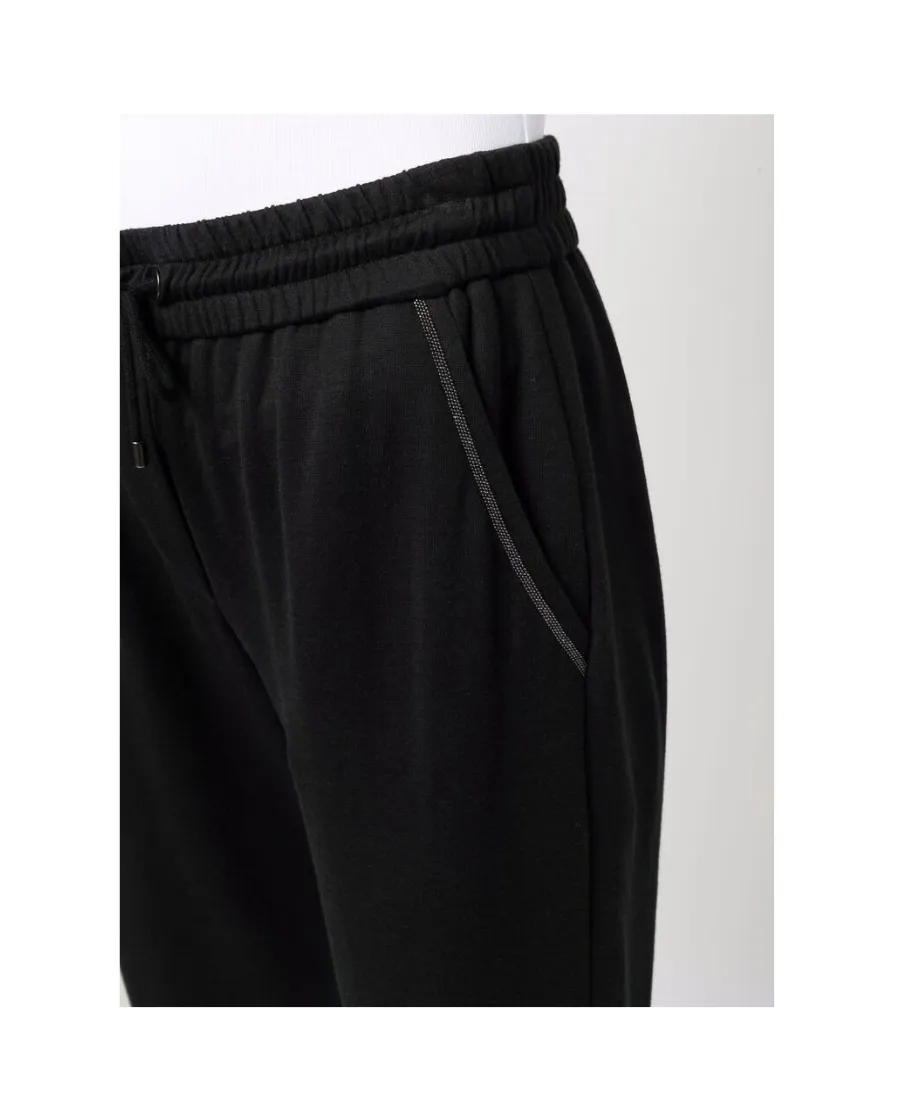 Drawstring Tapered Sweatpants