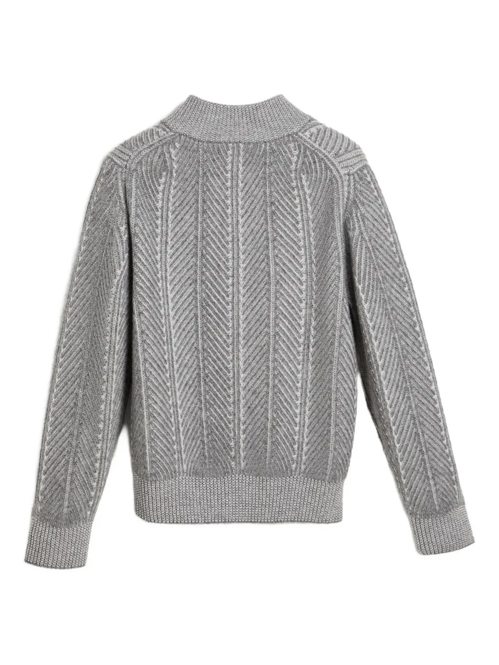 Vanisé Zip-Up Cardigan