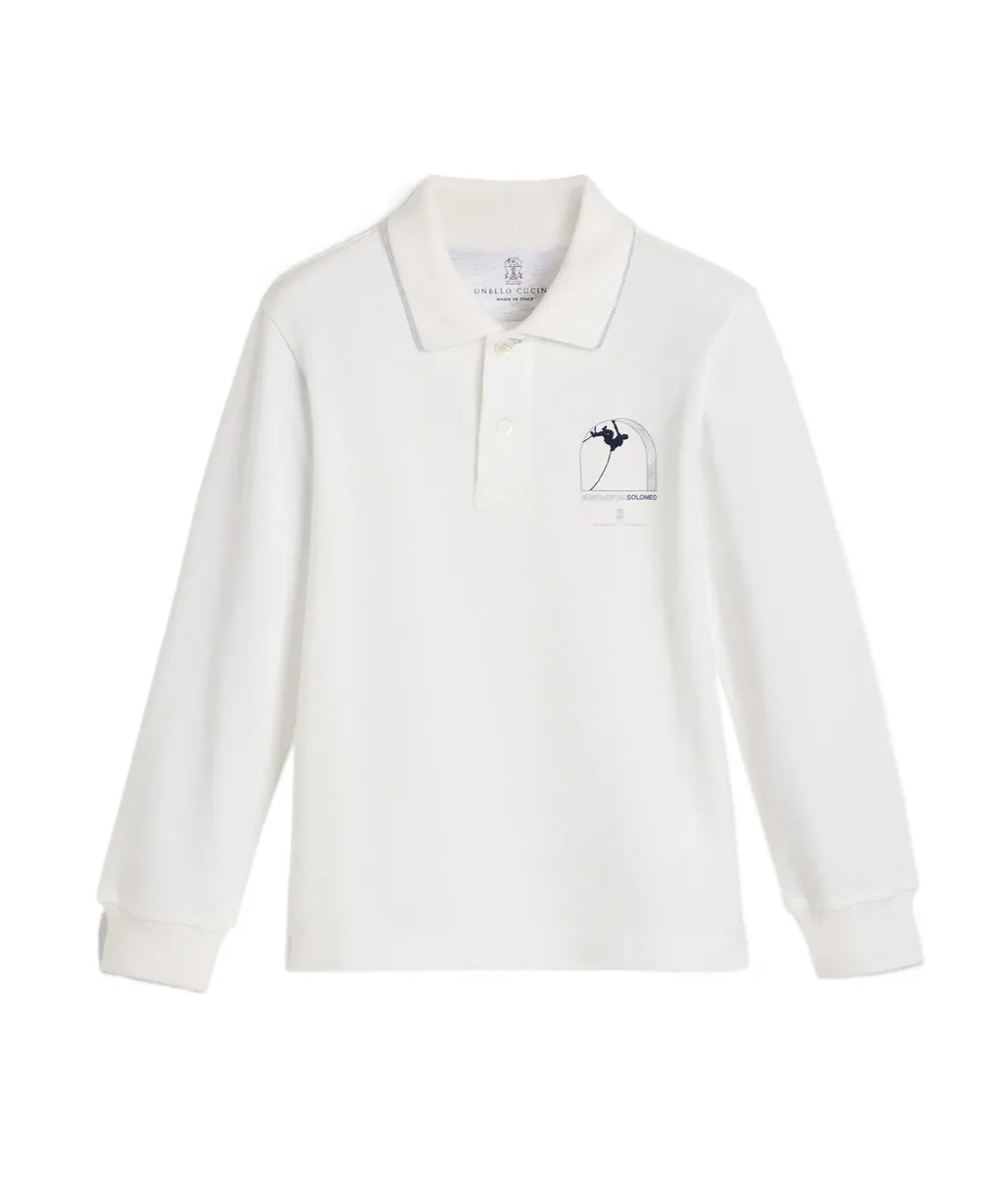 Long-Sleeve Polo Shirt