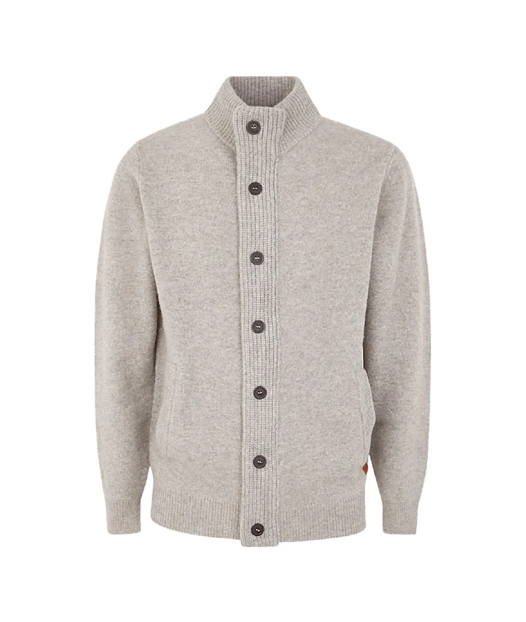 High-Neck Cardigan