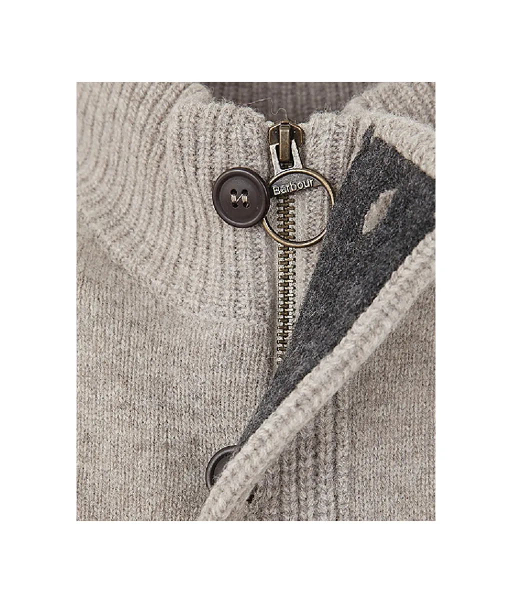 High-Neck Cardigan