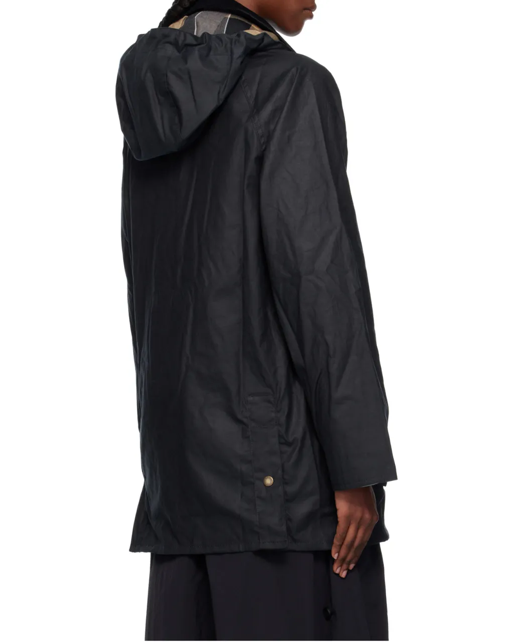 Long-Sleeved Zipper Coat