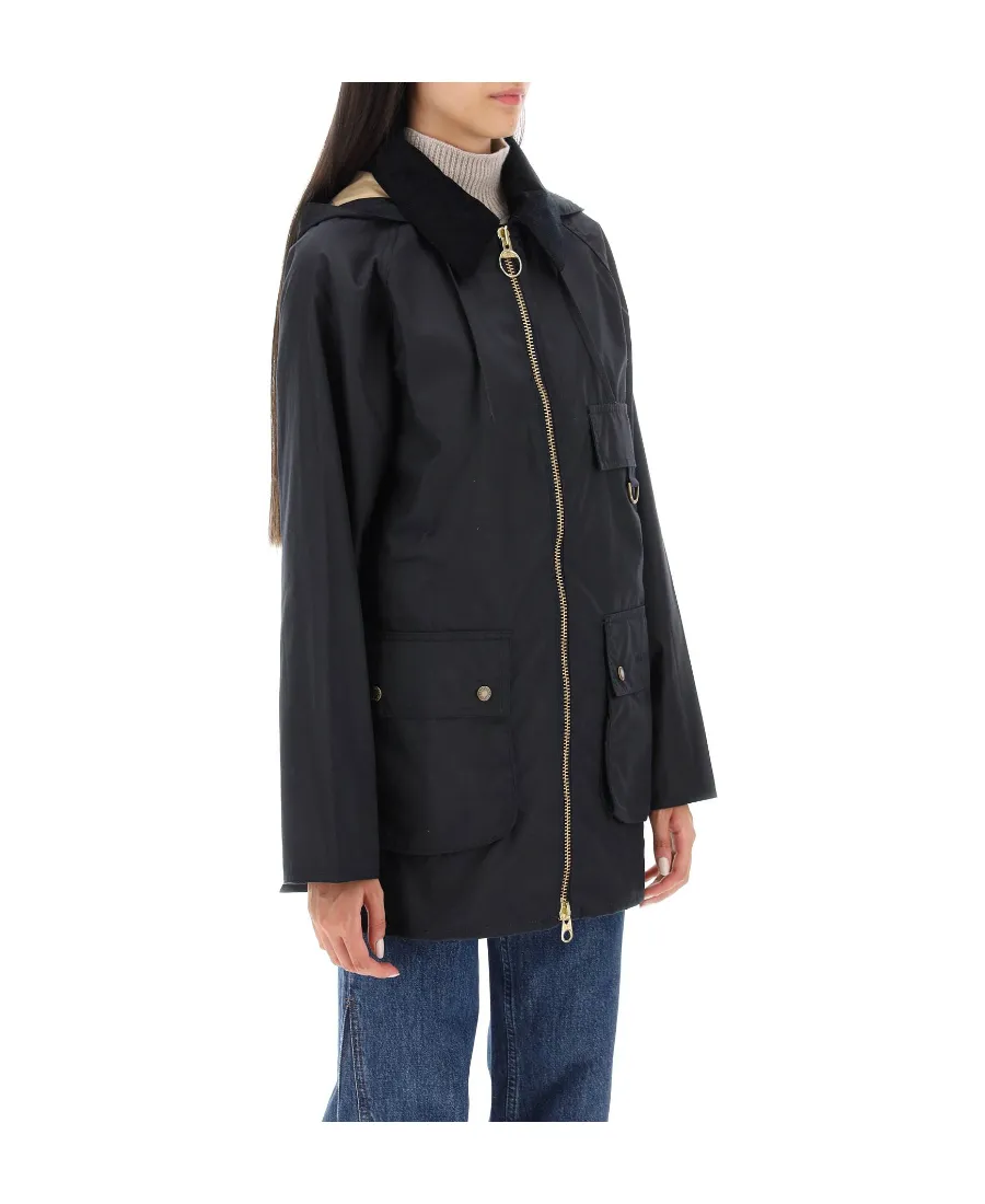 Long-Sleeved Zipper Coat