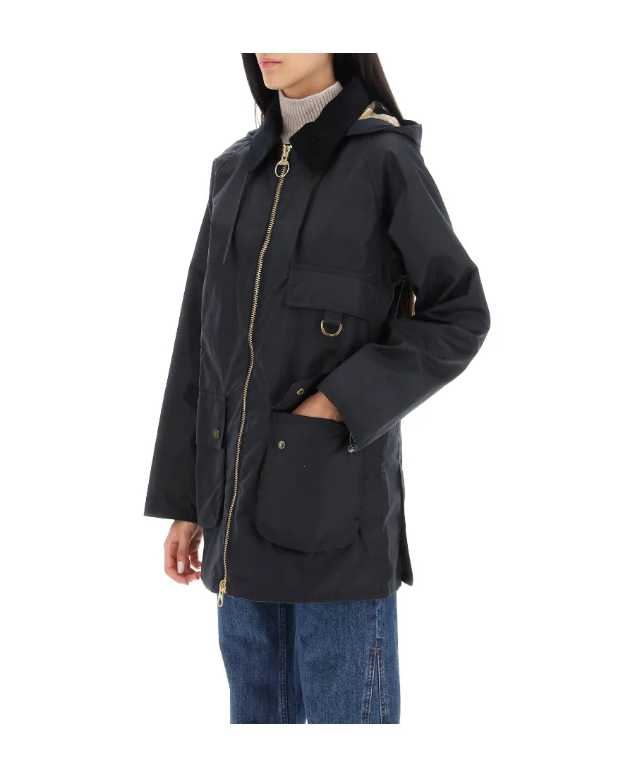 Long-Sleeved Zipper Coat