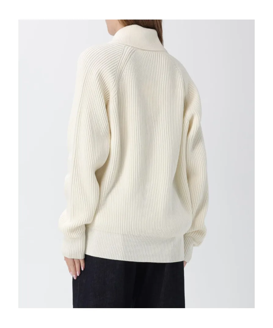 Ribbed Shawl-Collar Cardigan