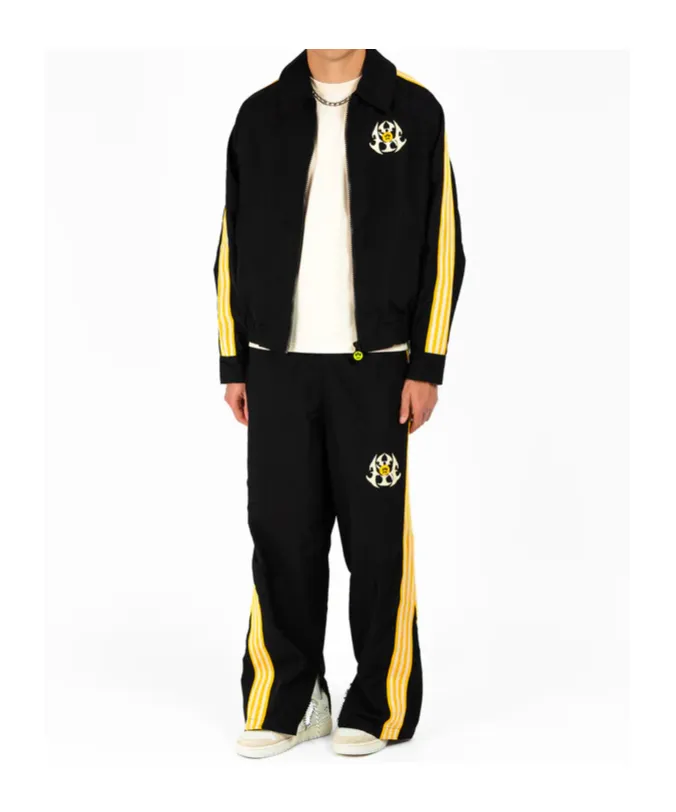 Embroidered Zip Jacket