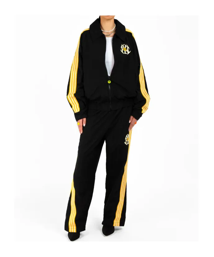 Embroidered Zip Jacket