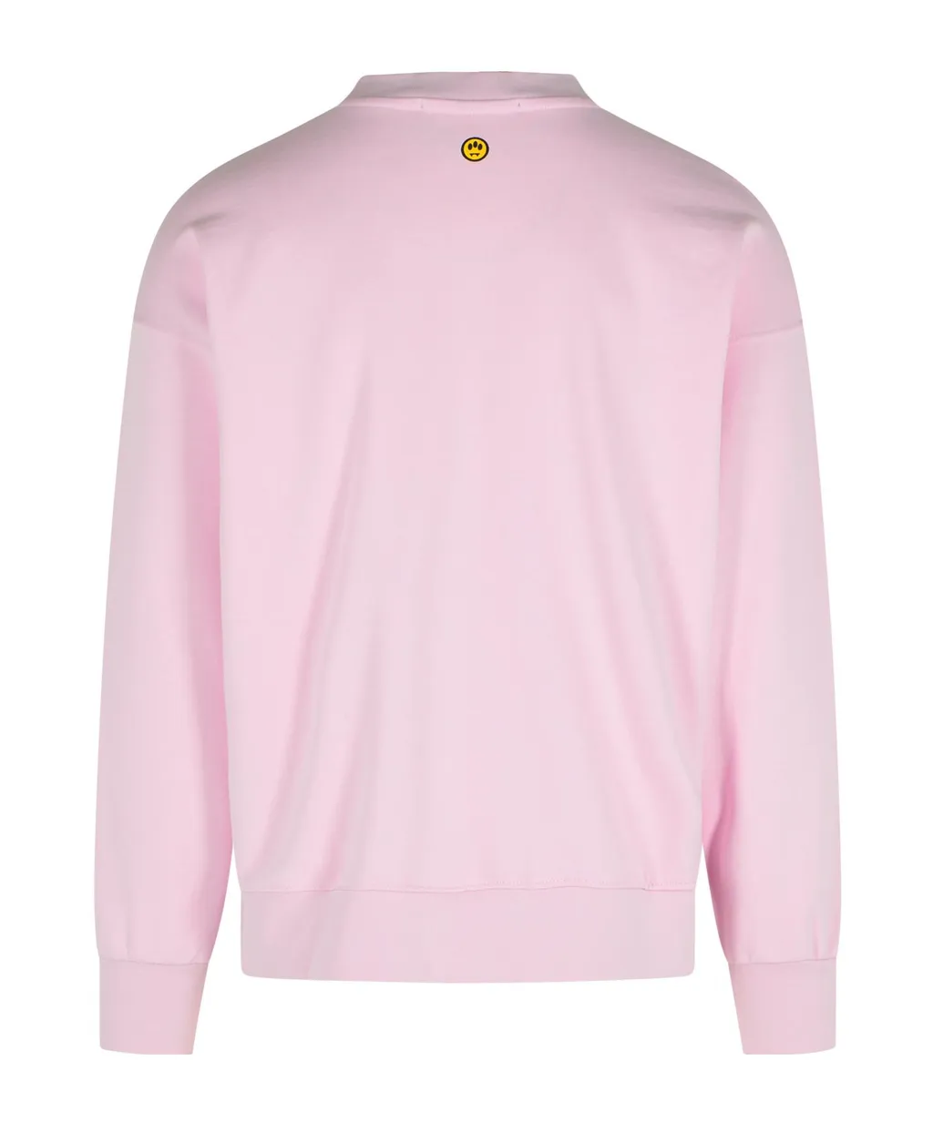 Teddy Print Cotton Sweatshirt