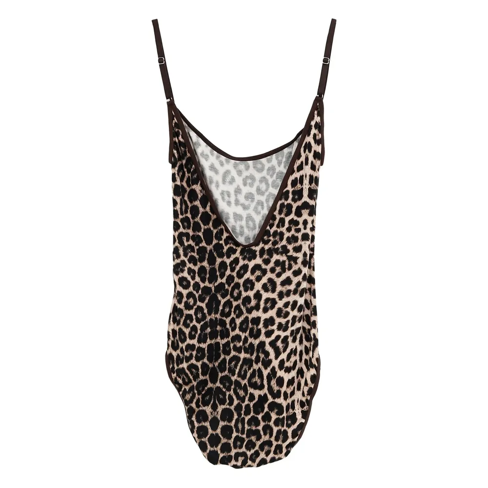 Leopard Print Jumpsuit