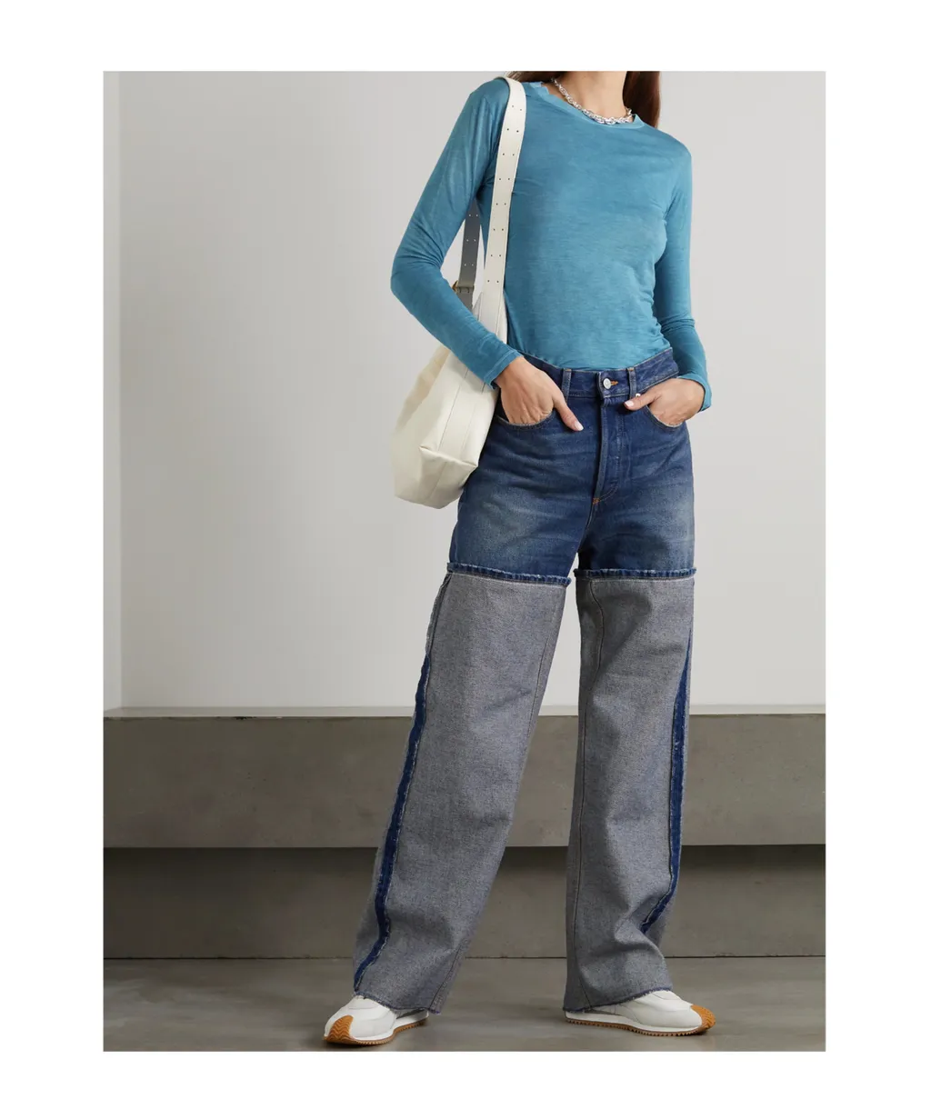 Round Neck Long-Sleeved T-Shirt