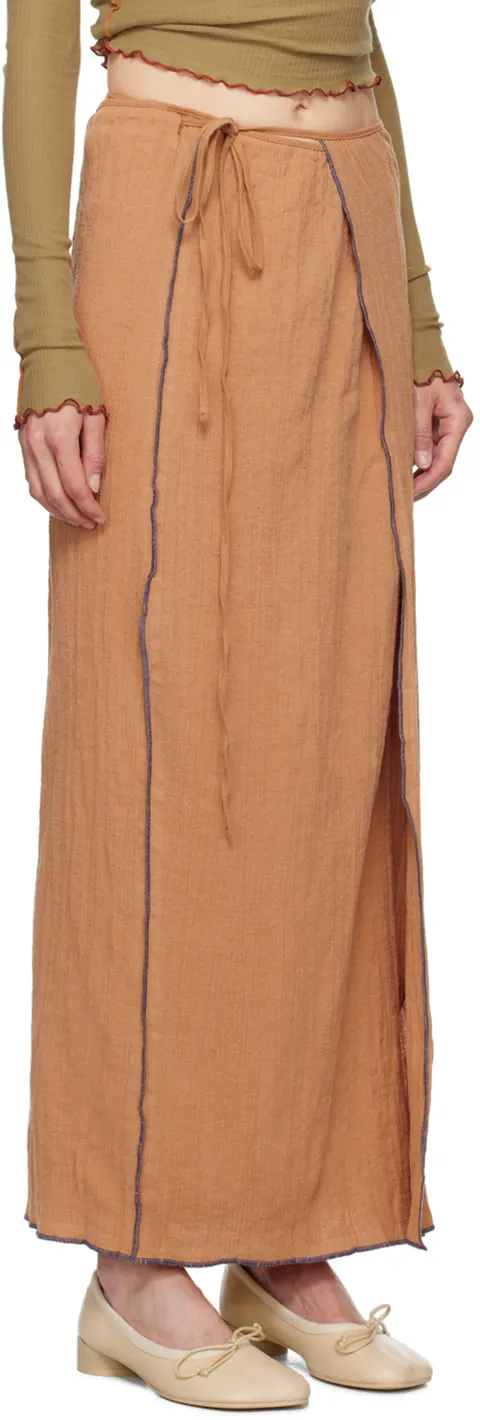 Lace-Up Skirt