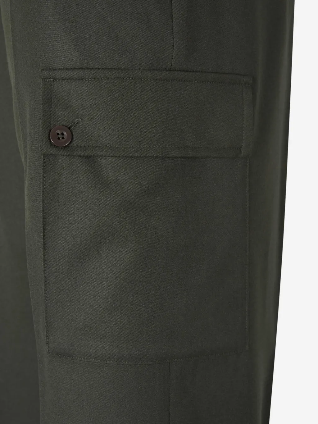 Wool Utility Cargo Pants