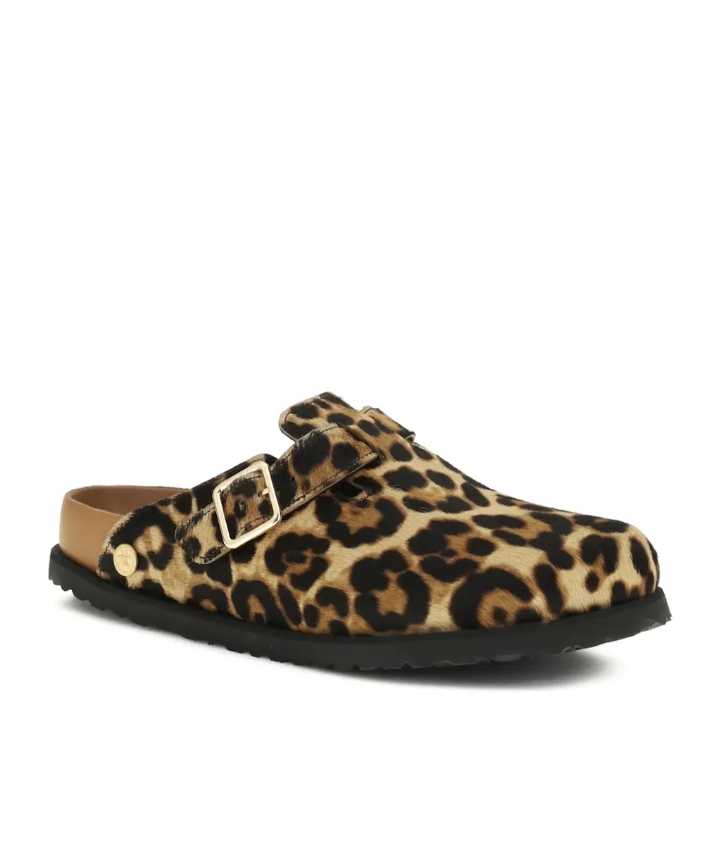 Leopard Print Clogs